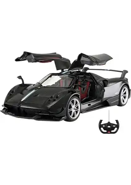 Rastar 1/14 Ölçekli Siyah Pagani Huayra BC Uzaktan Kumandalı Model Araba