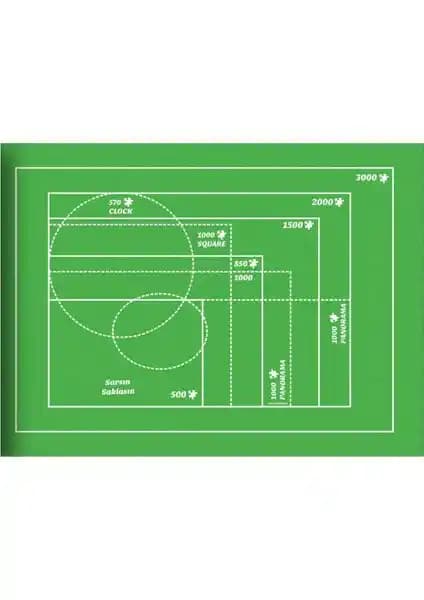 Rasyonel Puzzle Halısı 150x100 cm Güvenli ve Eğlenceli Oyun Alanı Çocuklar İçin