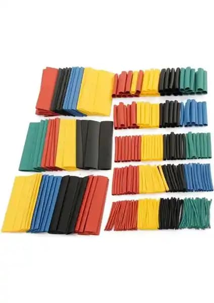 Renkli Isıyla Daralan Makaron Seti: Elektronik ve Kablo Koruma Çözümü