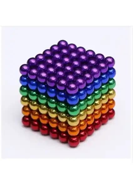 Renkli Manyetik Mıknatıs Toplar 5mm ile Yaratıcılığı ve Eğlenceyi Artıran Set