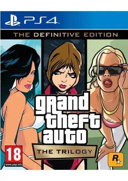 Rockstar Games GTA The Trilogy: Definitive Edition PS4 için Güncellenmiş Klasik Oyunlar