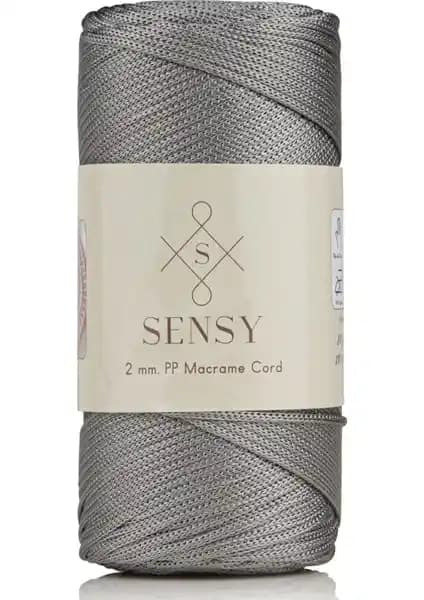 Sensy Premium Polyester Makrome İpi 2 mm 200 gr ile Çok Yönlü ve Dayanıklı El İşi Malzemesi