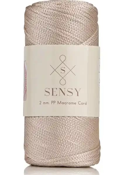 Sensy Premium Polyester Makrome İpi: Dayanıklı ve Renkli El Sanatları İçin Uygun Malzeme
