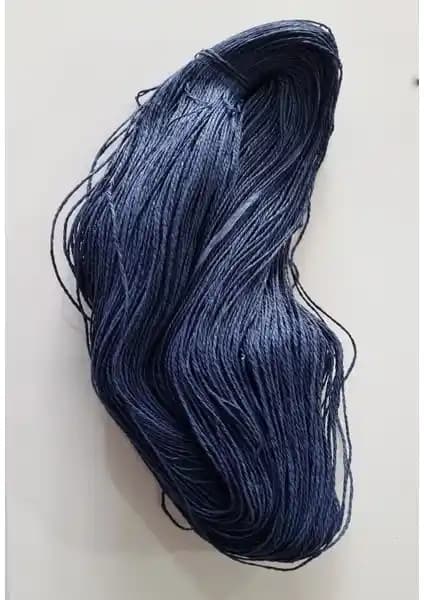 Şirin Yün Çile Kağıt İp Gece Mavisi - Yaratıcı El İşleri İçin Dayanıklı ve Şık Malzeme