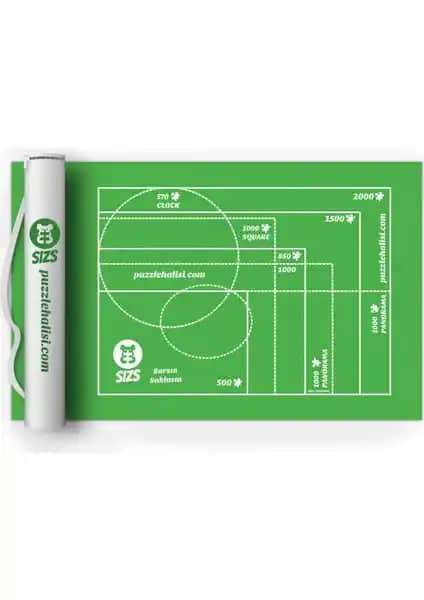 Sizs Puzzle Halısı 2000’lik: Büyük Puzzle Çalışmaları İçin Pratik ve Dayanıklı Çözüm