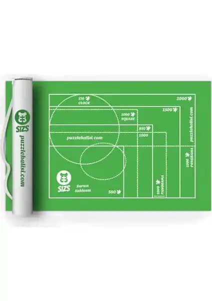 Sizs Puzzle Halısı 2000’lik: Büyük Puzzle Çalışmaları İçin Pratik ve Dayanıklı Çözüm