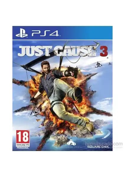 Square Enix Just Cause 3 PS4 Oyun İncelemesi Geniş Açık Dünya ve Yüksek Tempolu Aksiyon