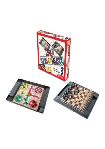 Star 2'li Oyun Seti Kızma Birader ve Satranç: Çocuklar İçin Eğlenceli ve Eğitici Oyunlar