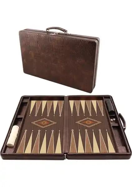 Star Oyun Aletleri Lüks Deri Tavla Takımı: Şık Tasarım ve Üstün Kalite Özellikleri