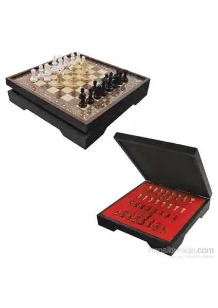 Star VIP Ceviz Malzemeden Üretilmiş Şık ve Dayanıklı Satranç Takımı İncelemesi