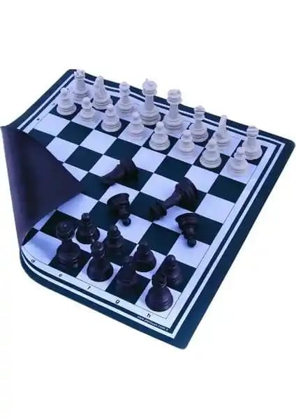 Südor Rulo Okullara Özel Satranç Takımı: Zekayı Geliştiren Dayanıklı ve Taşınabilir Eğitim Seti