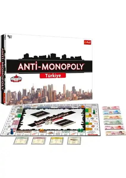 Trefl Anti Monopoly Türkiye: Ekonomik Bilinci Geliştiren Strateji ve Rekabet Temalı Masa Oyunu