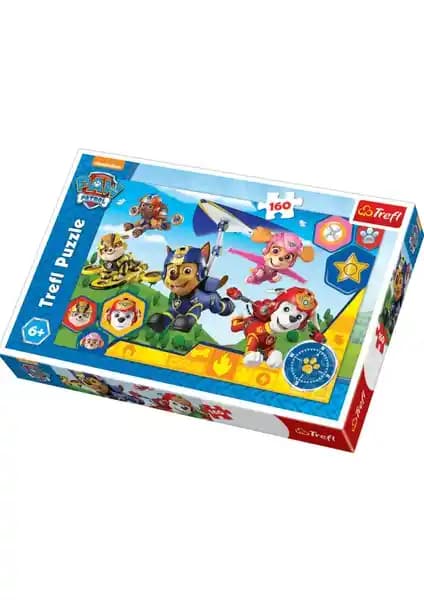 Trefl Puzzle Always Ready Paw Patrol 160 Parça Çocuk Puzzle Oyuncağı Güvenli ve Eğitici