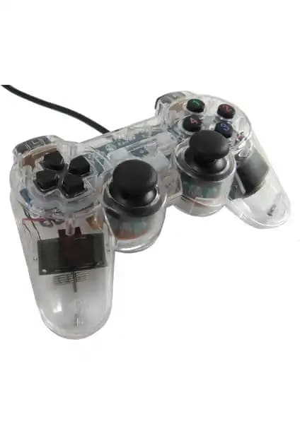 Trilogic GP809 Analog USB PC Uyumlu Şeffaf Oyun Kontrol Cihazı Yüksek Performanslı Tasarım