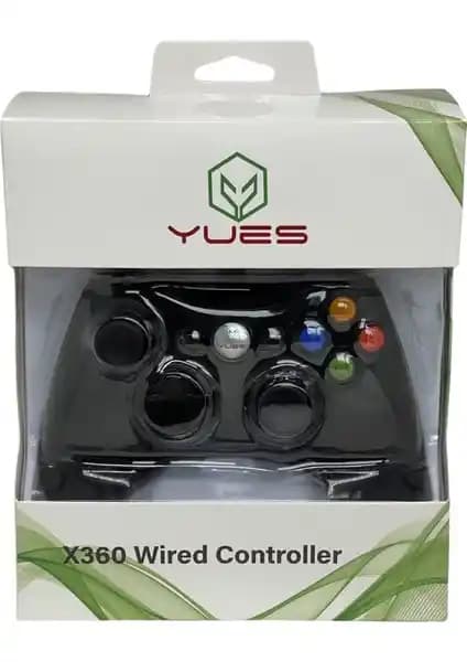 Yues Xbox 360 Oyun Kolu: Ergonomik ve Performanslı Kablolu Joystick Özellikleri