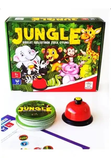 Yükselen Zeka 3 Yaş ve Üzeri Çocuklar İçin Jungle Oyunu Zeka ve Beceri Geliştirme