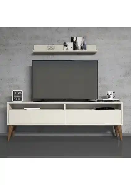 Evdo Best Krem vs Wood'n Love Defne Tv Ünitesi Atlantik Çam Siyah Karşılaştırması