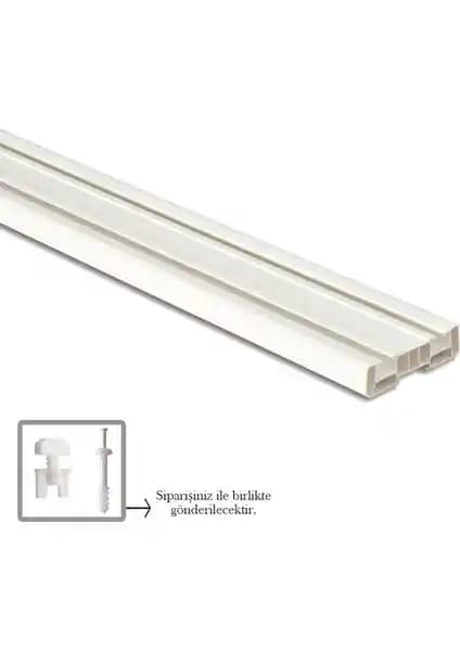 Fırat 2 Raylı Korniş ile İzen 25mm Tek Kanallı Yan Çıtalı Perde Rayı Karşılaştırması