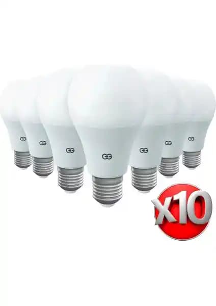 Günsan Elektrik 12W ve 5W Gün Işığı E27 LED Ampul Karşılaştırması (4000K) Özellikleri