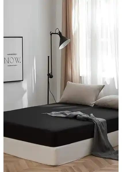 Lady Moda Pamuklu Penye Lastikli Çarşaf ile Şanlı Battal Boy Penye Lastikli Çarşaf Kıyas