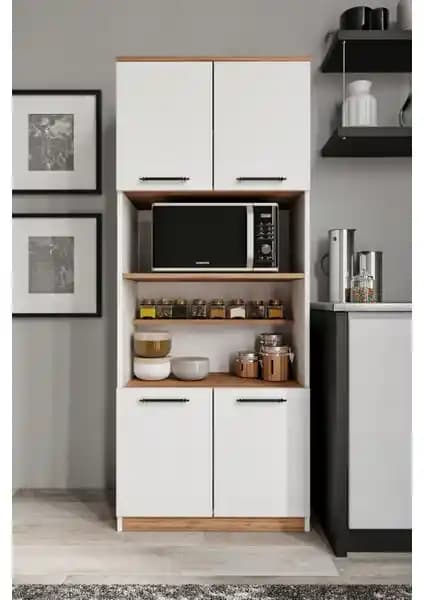 Merlin Belek 4 Kapaklı 6 Raflı Erzak Dolabı ile Montenero Mutfak Standı Karşılaştırması