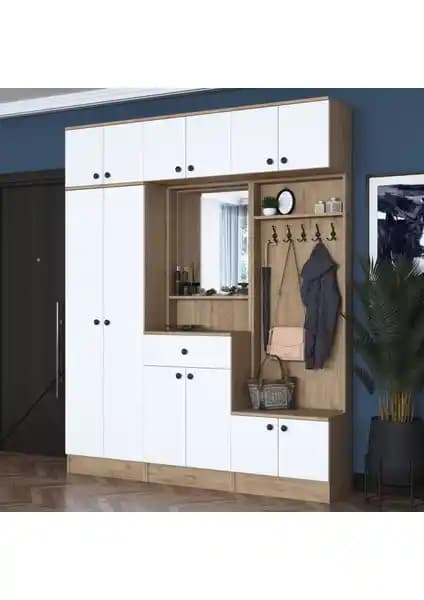 Rani EA108 ile EA142 Portmanto Çekmeceli Aynalı Vestiyer Karşılaştırması ve Özellikleri