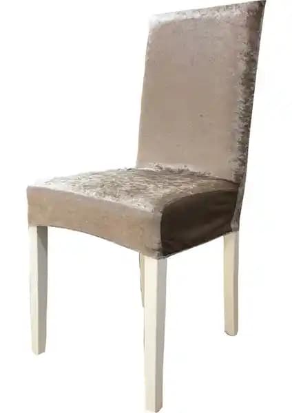 Sera Home İpek Kadife Likralı Sandalye Kılıfı 6'lı ile Tuchmall Örtüsü Karşılaştırması