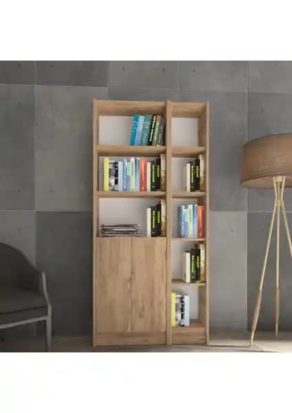 Yeti Mobilya Kuta FLAT85: 2 kapaklı ve 6 kapaklı kitaplık karşılaştırması ve teknik verileri