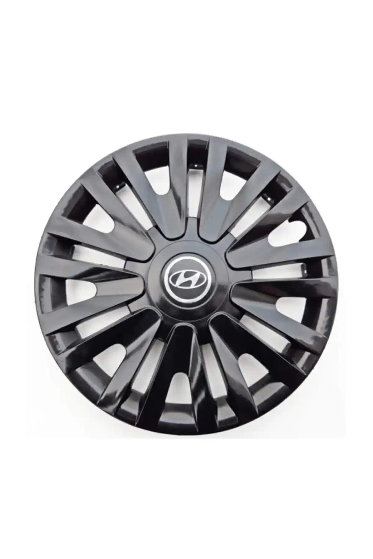 13 inç Evrensel Siyah Jant Kapağı Seti (4 Adet) — Dayanıklı, Estetik ve Gürültüsüz Tasarım