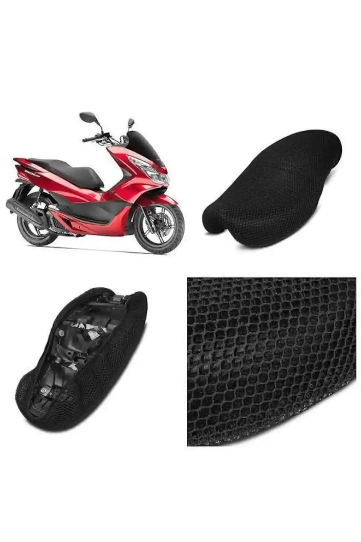 3XL PCX sele kılıfı: 3D çift katlı file yapısı ile yaz-kış konforu ve hava akışını sağlar