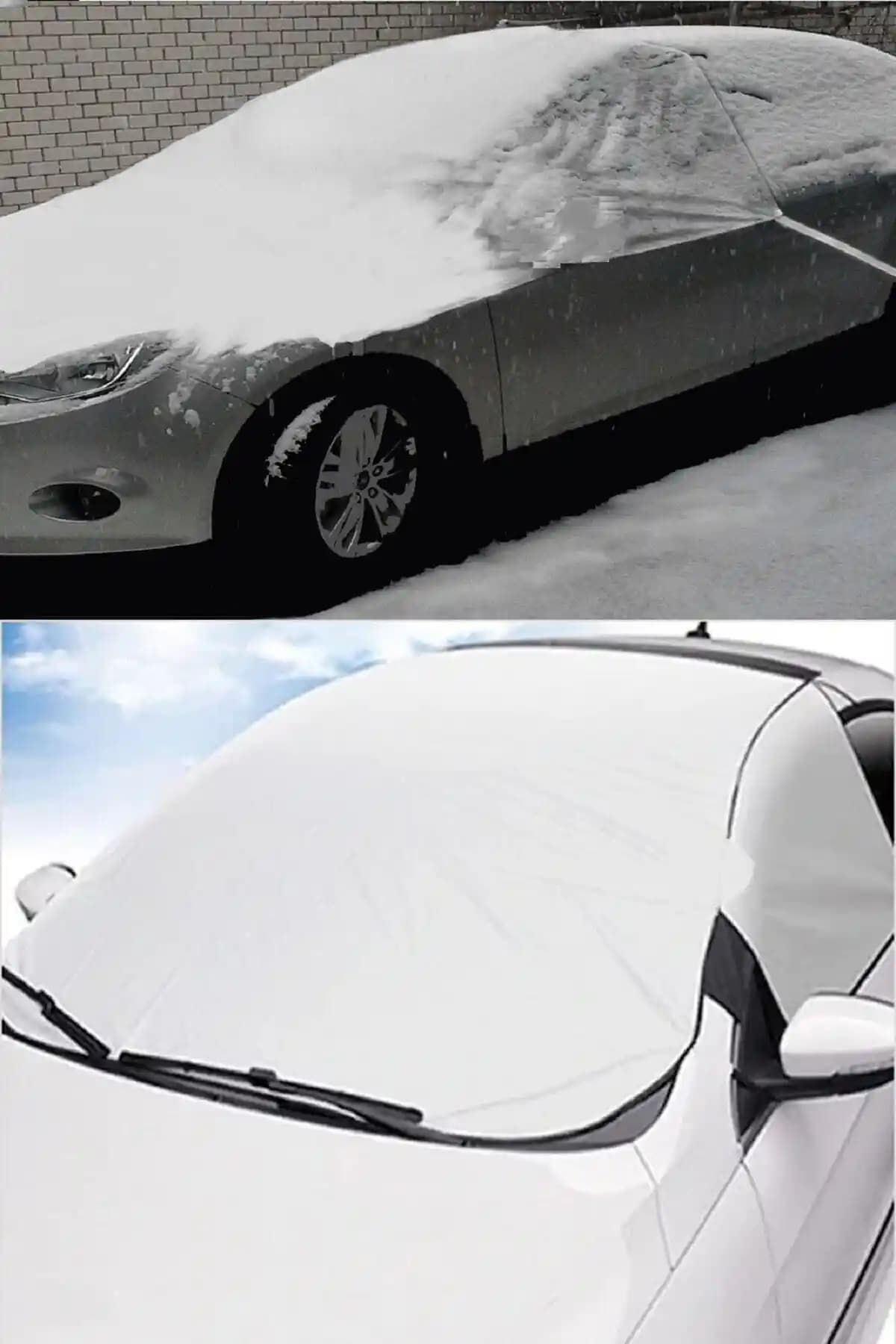 AutoEN Buzlanma Önleyen ve Su Geçirmez Cam Örtüsü ile Sabah Sürüşleri Kolaylaştı