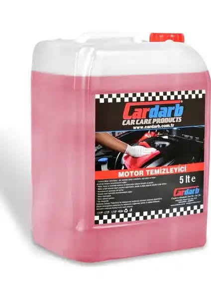 Cardarb Motor Temizleyici 5 L: Yağ ve Kir Sökücü ile Koruyucu Film Oluşturma Özelliği