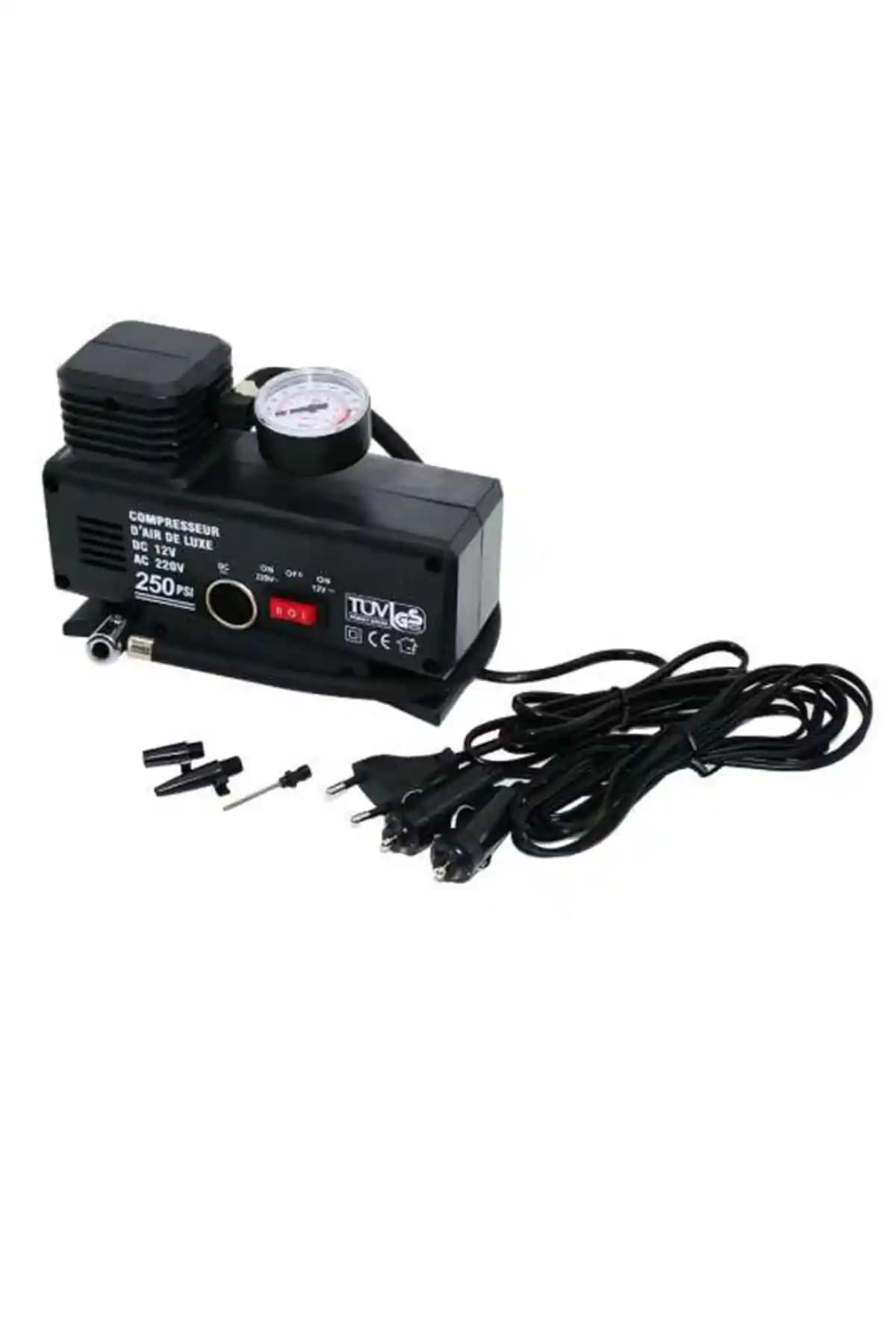 Çift Güç Kaynağına Sahip Hava Kompresörü: 250 PSI Kapasite ve Dayanıklı Çelik Gövde