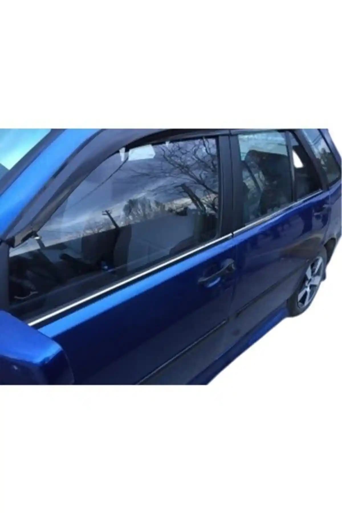 Darwish Fiat Tipo ve Tempra Uyumlu Krom Kaplama Paslanmaz Çelik Cam Çıtası Seti 4 Parça