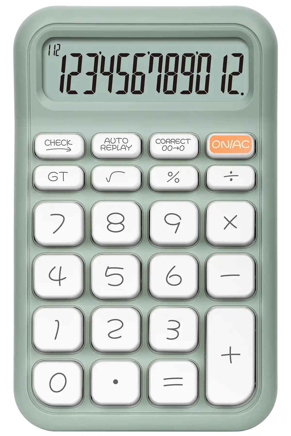 Daxi X-150 Mint Yeşili 12 Haneli Küçük Boy Masaüstü Hesap Makinesi Ofis İçin Pratik Seçim