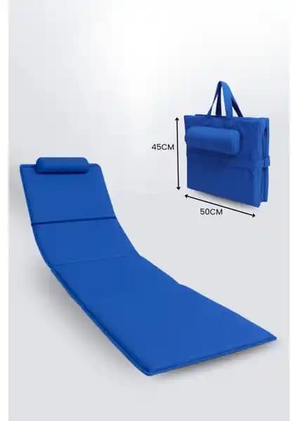 Ecm Proger Su Itici Kumaşlı Şezlong Minderi – Tek Kişilik Portatif Konfor Taşınabilirlik