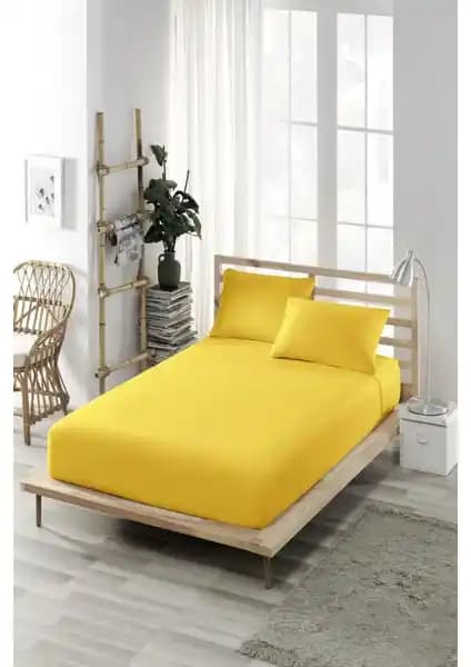 Ely Parker Lastikli Çarşaf Takımı: Pamuklu Ranforce Konforu, Dayanıklılık, Pratik Tasarım