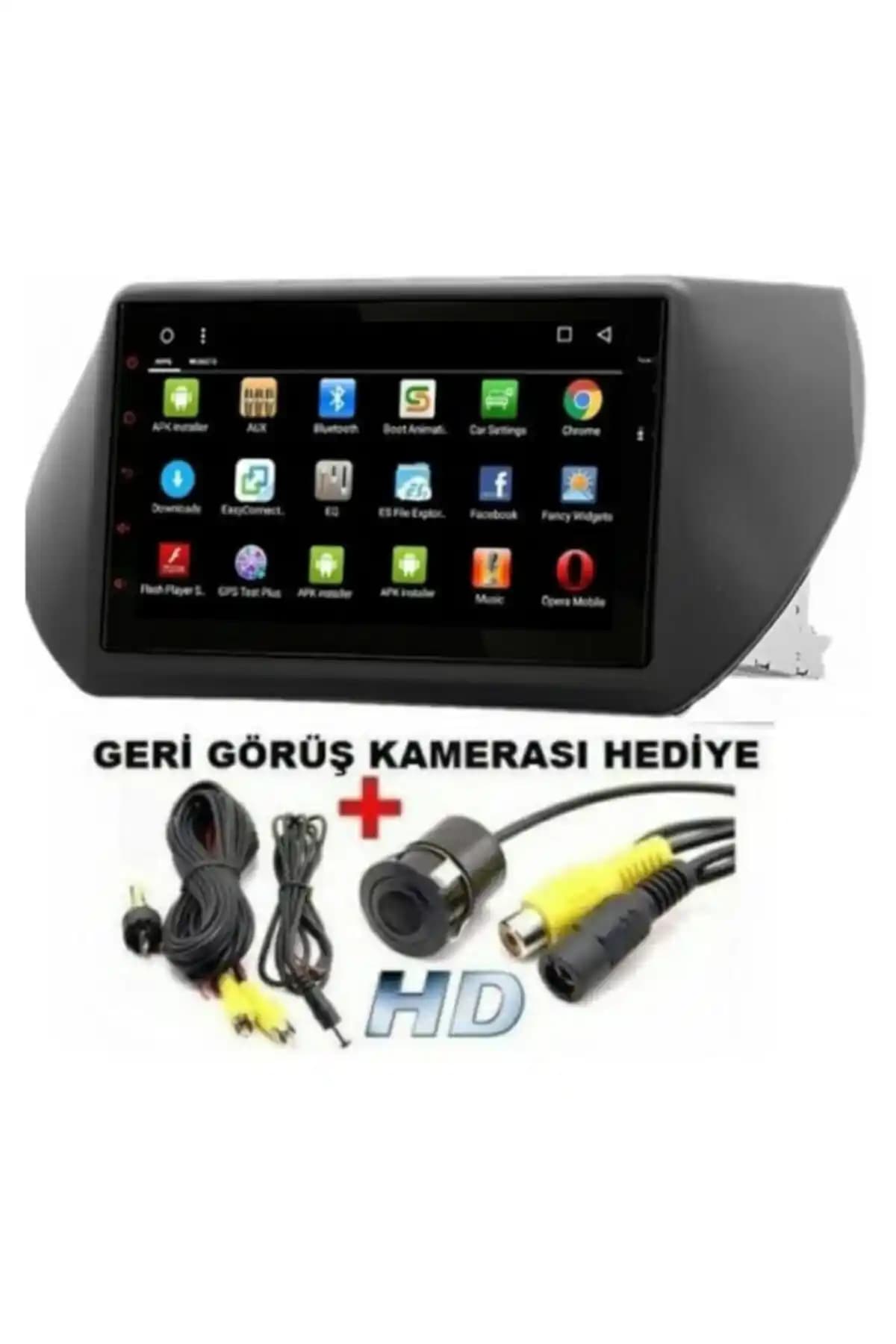 EXVOL Android 7 inç çift dinli Fiat Fiorino Teyp: Navigasyon ve Medya Özellikleri