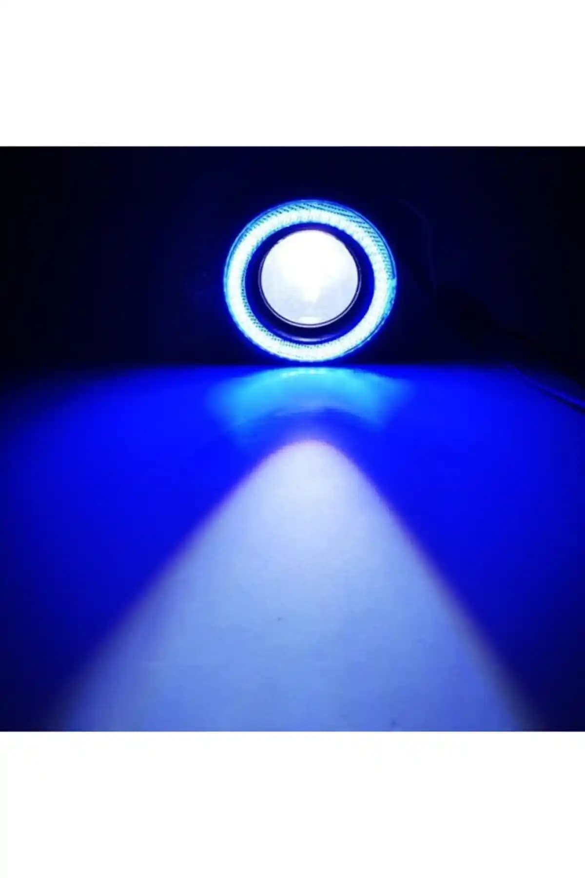 Ford Connect için 89 mm çapında mavi mercekli Angel LED sis farı; 4000 Lümen su geçirmezlik