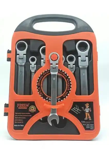 Freed Mafsallı Cırcırlı Anahtar Seti: Yedi Parçalı Tasarım ve Dar Alanlarda Esneklik