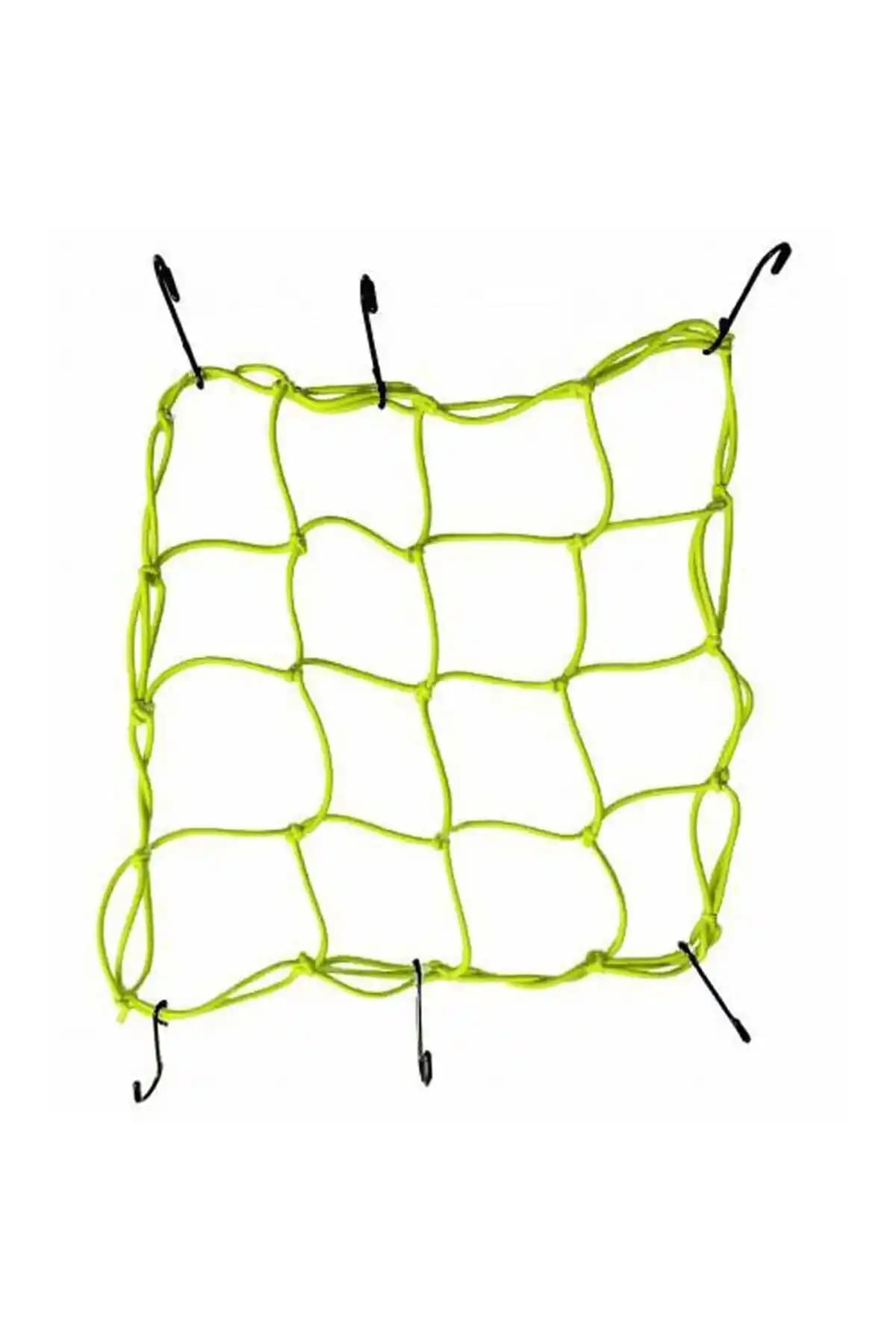 Genel Markalar File Bagaj Lastiği Sarı 80 cm, 6 Kanca ile Çok Amaçlı Sabitleme