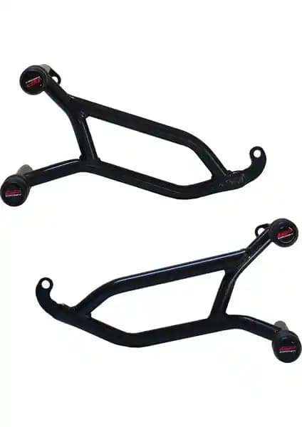 GP Kompozit Bajaj Pulsar NS 200 2022-2024 Uyumlu Motor Koruma Demiri Siyah Kaplama