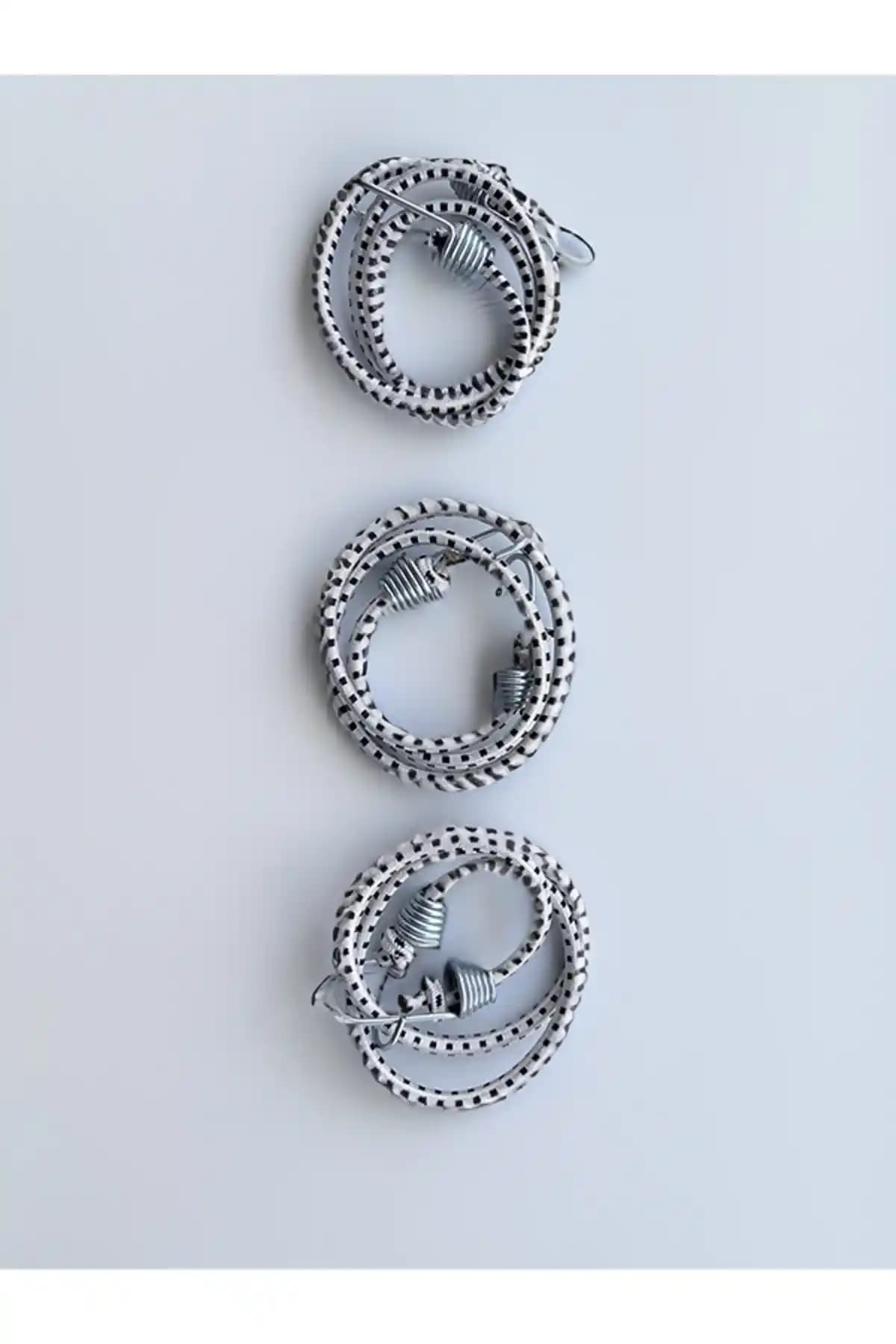 Halidi Bagaj Lastiği Kancalı Sabitleme İpi: Evrensel Uyumlu 3'lü Set ile Sabitleme