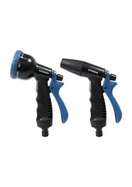 Hyundai 58750 Premium Su Tabanca Seti 2'li: Ergonomik Tasarım ve Çok Modüllü Püskürtme