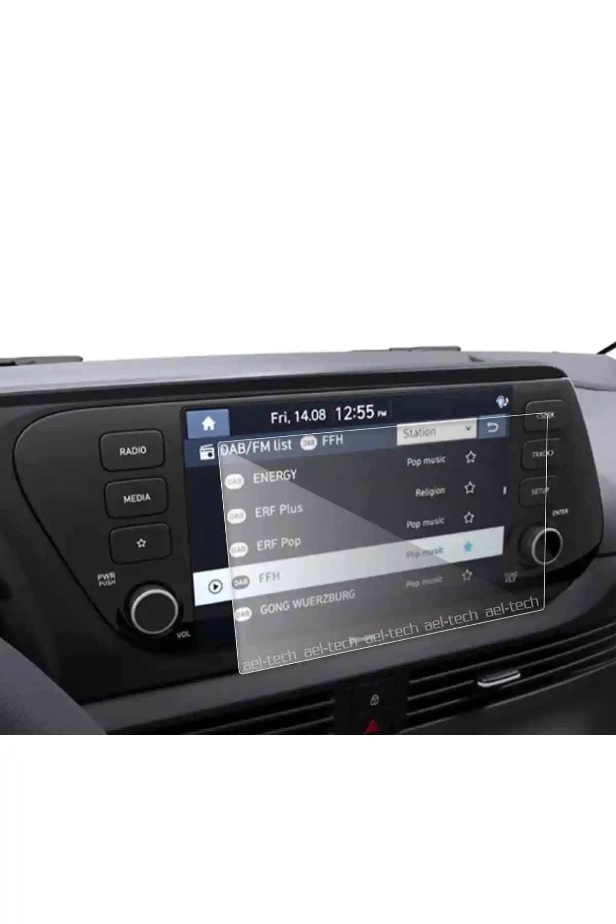 Hyundai Bayon 8 inç Navigasyon Ekranı Nano Koruyucu: Çizilmelere Dayanıklı Koruma