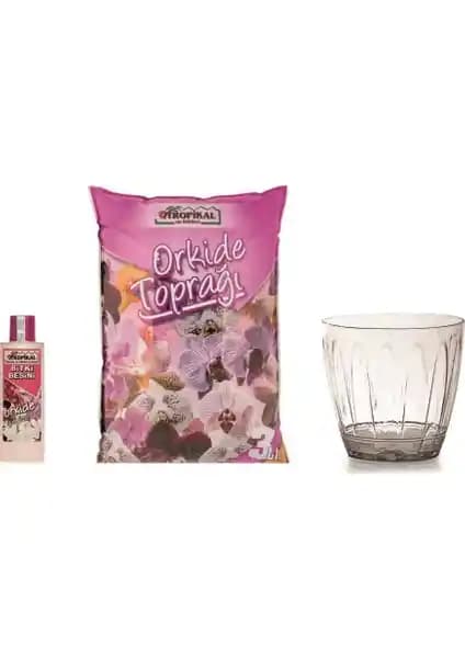 İdeal Orkide Bakımı: Serinova 3’lü Set Toprak Saksı Besin Bir Arada