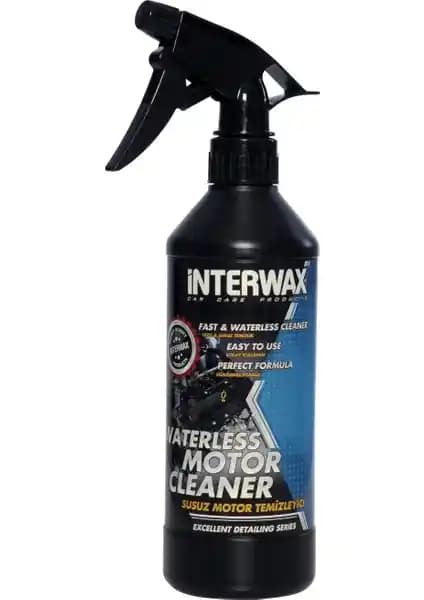 Interwax Susuz Motor Temizleyici 500 ml: Kostik İçermeyen, Hızlı Temizlik ve Parlak Yüzey