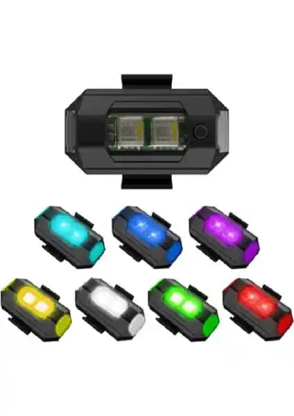 Kablosuz Mini Çakar Lamba: Çok Renkli Uyarı Işığı ile Geniş Uyumluluk ve Hızlı Kurulum