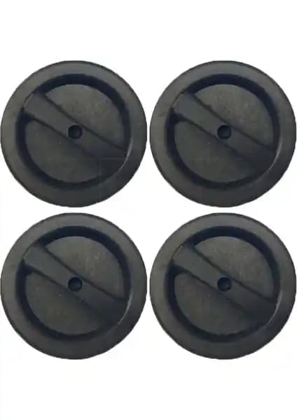 Kutupshop LPG Depo Dolum Kapağı Seti: ABS Plastik, Kaymaz Yüzey, Bursa Üretimi, 4'lü