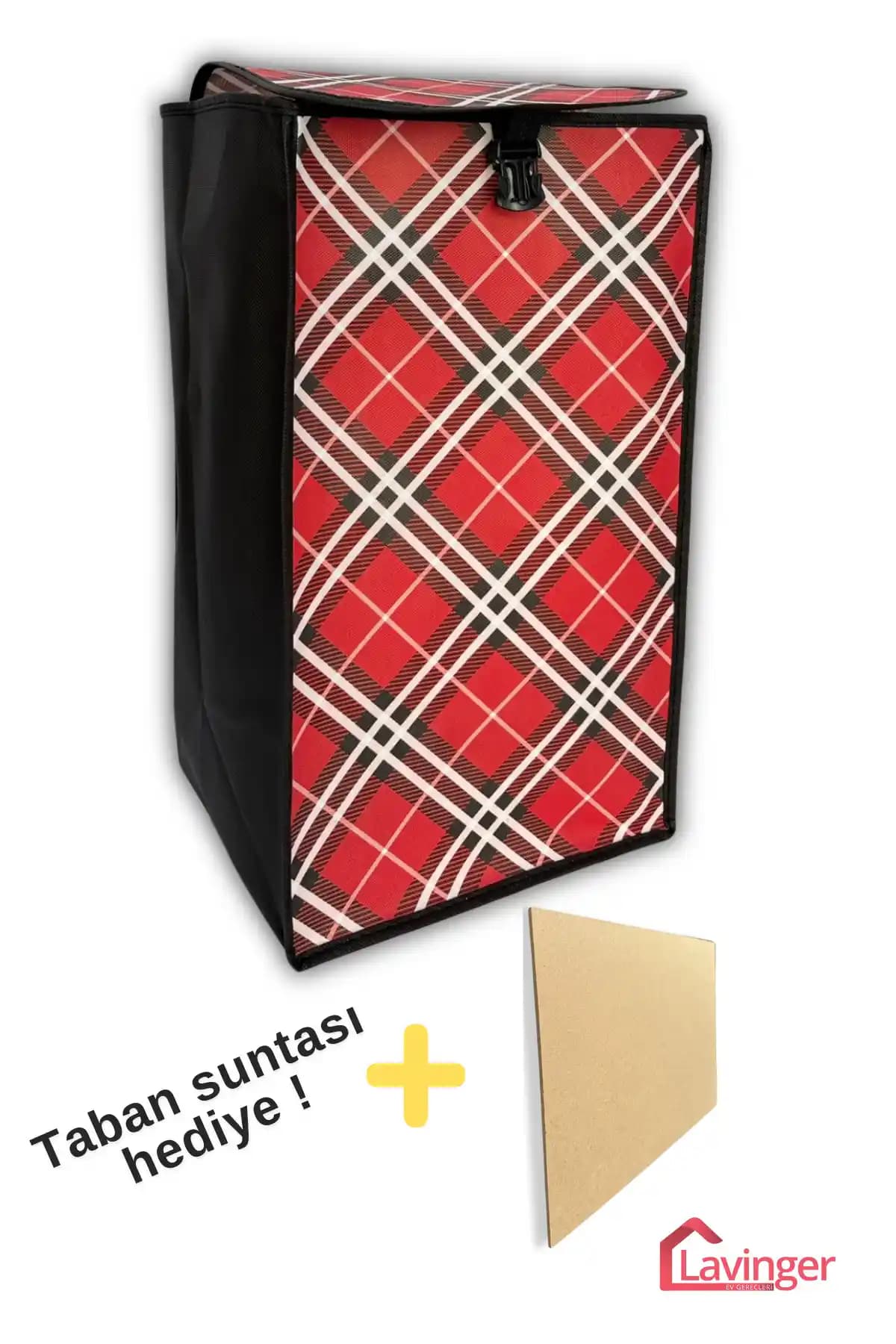 LAVİNGER Pazar Arabası Yedek Çantası ve Taban Suntası Seti - 42 L Kapasiteli, TR Üretimi